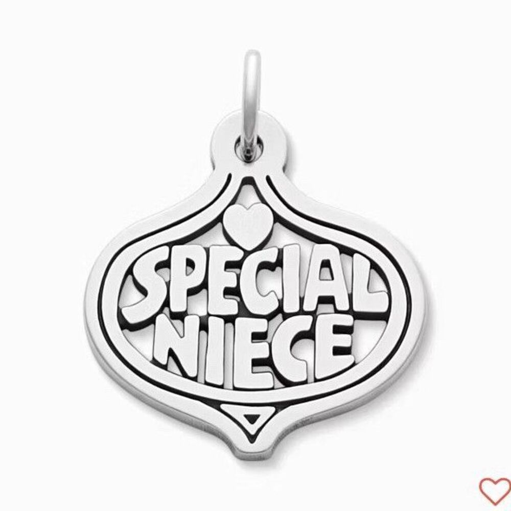 NWT James Avery Sterling Silver "Special Niece" and Charm